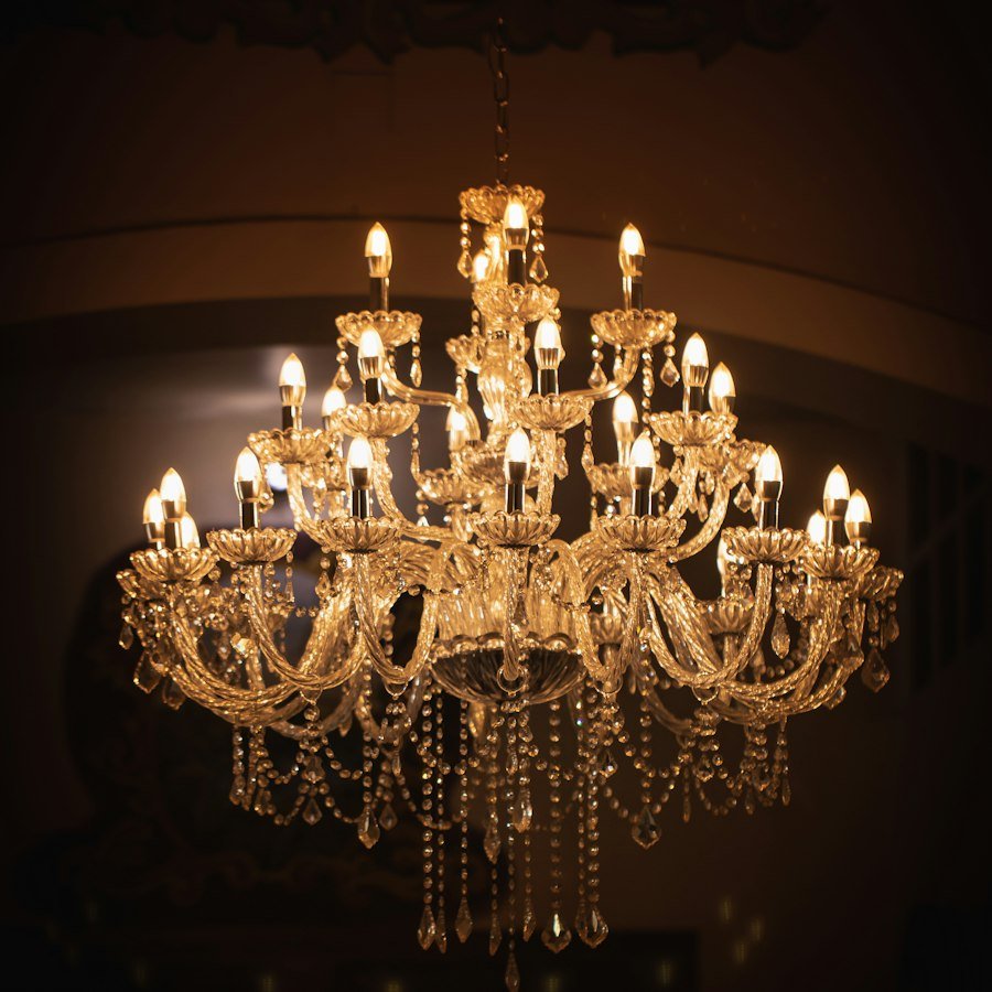 Brass Sputnik Chandelier