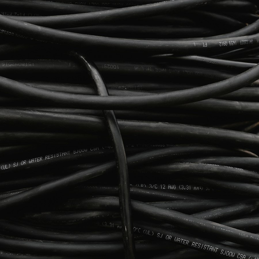 Flexible 3-Core Cable (50m)