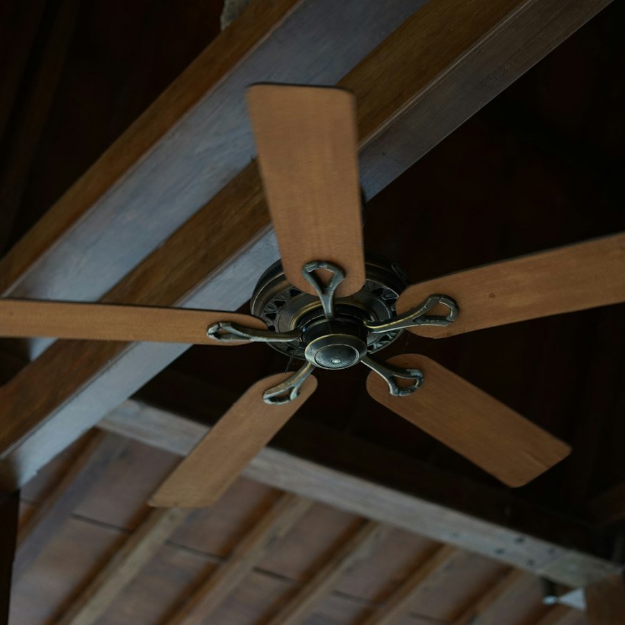 Timber Wood Blade Ceiling Fan